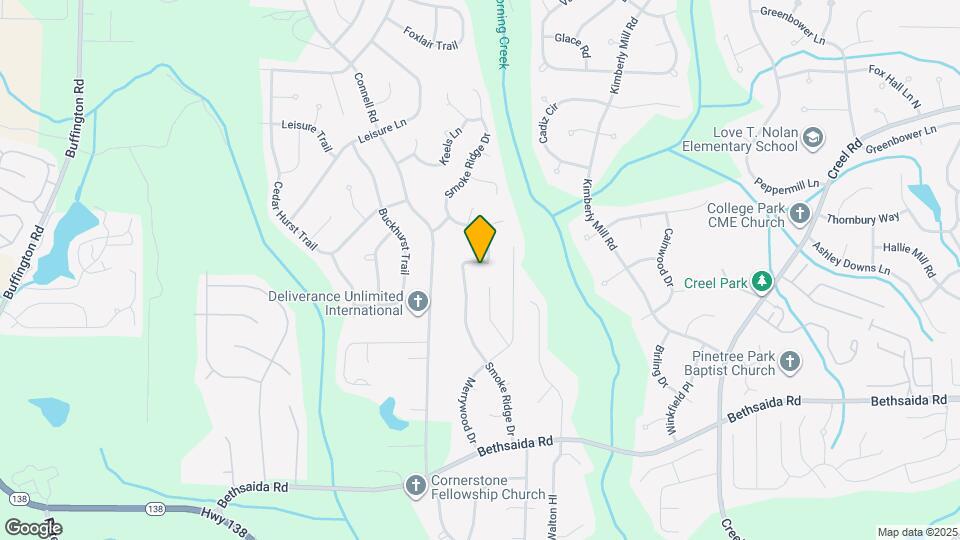 6866 Smoke Ridge Dr Map and Location Details