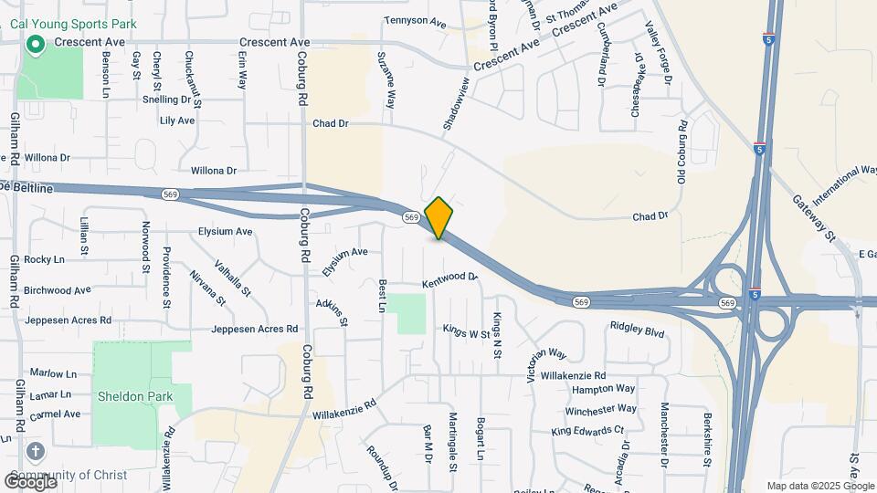3131 Kentwood Dr Map and Location Details