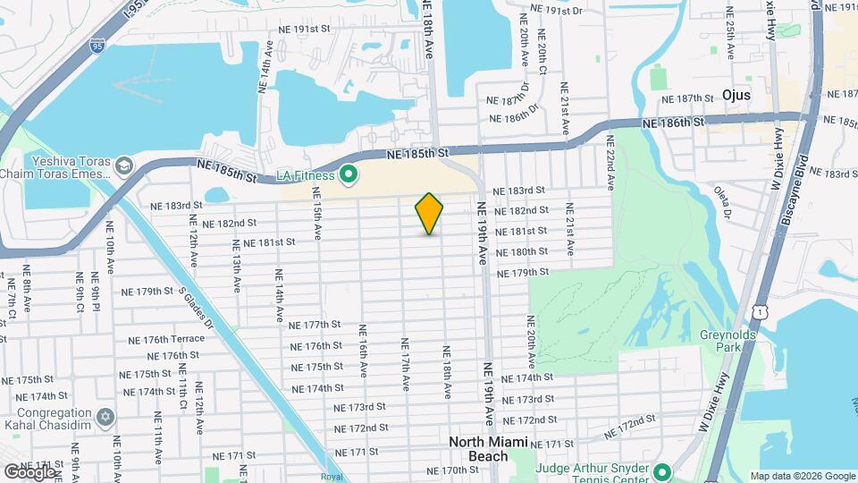 1766 NE 181st St Map and Location Details