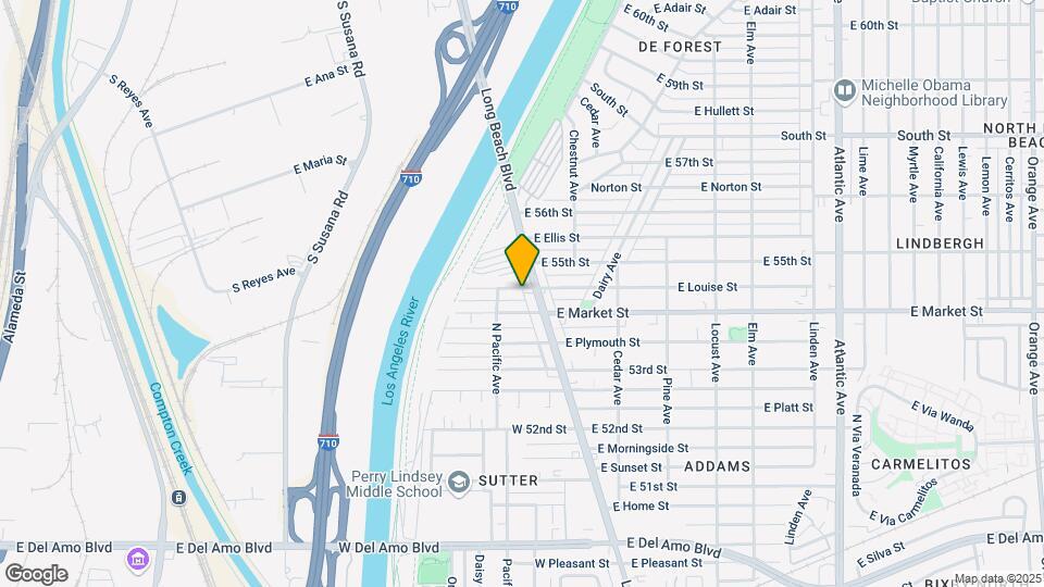 30 W Louise St Mapa y Detalles de la Ubicación