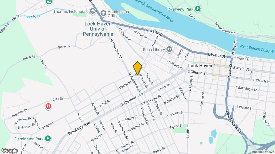 61 N Jones St, Unit 1A Map and Location Details