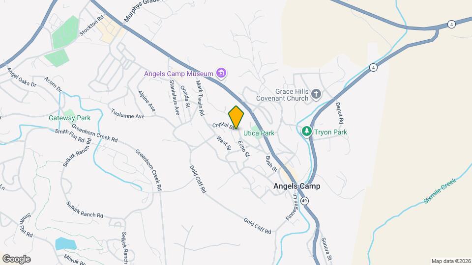 1022 Bush St Map and Location Details