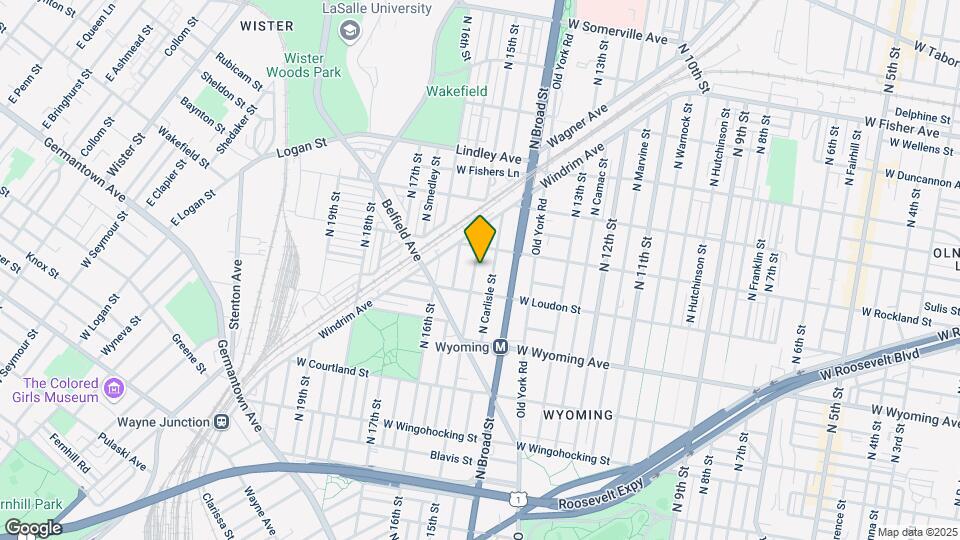 4835 N 15th St Map and Location Details