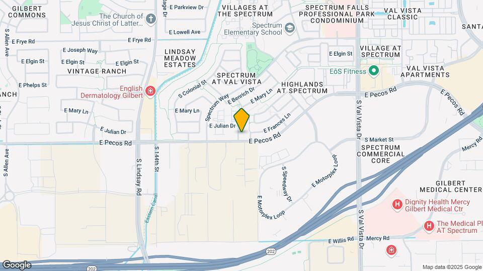 3179 S Southwind Dr Map and Location Details