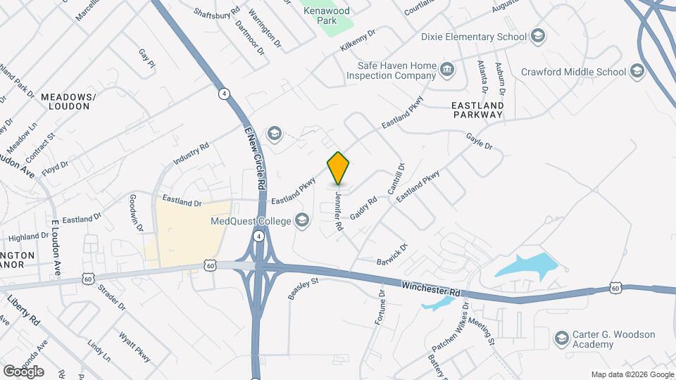 Pinewood Place Mapa y Detalles de la Ubicación
