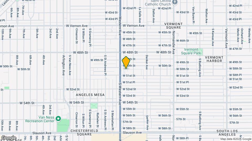 1633 W 51st St Mapa y Detalles de la Ubicación