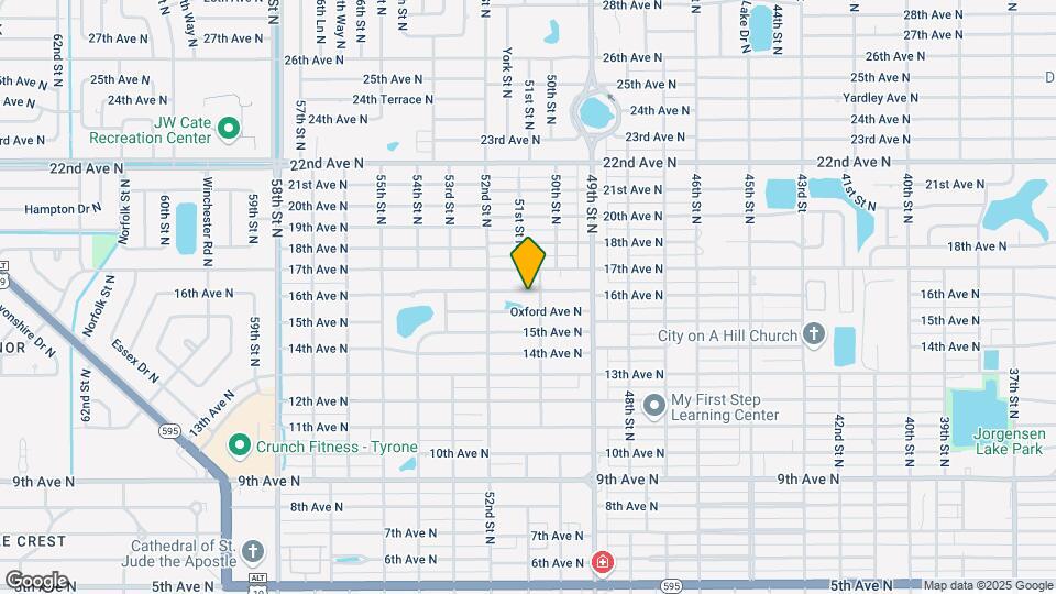 5020 16th Ave N Map and Location Details