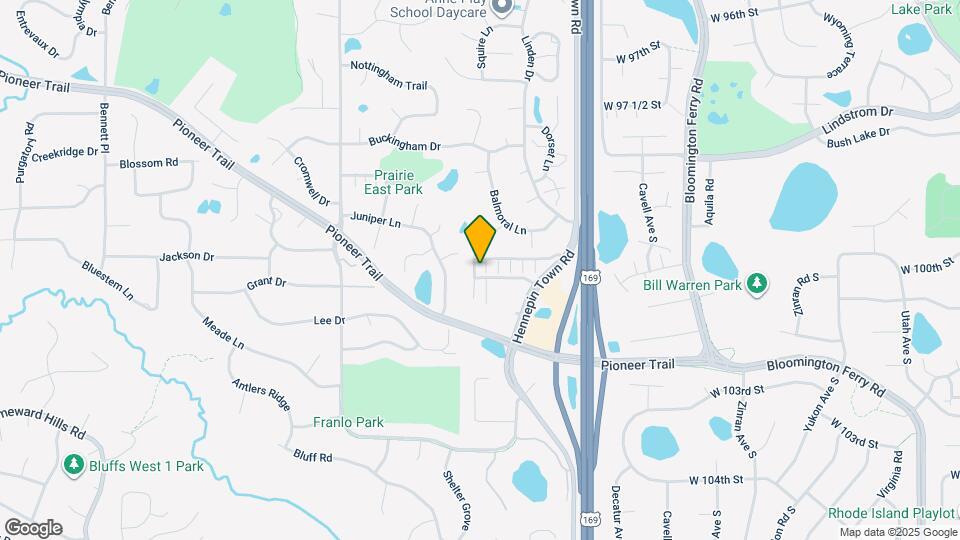 9777 Belmont Ln Map and Location Details