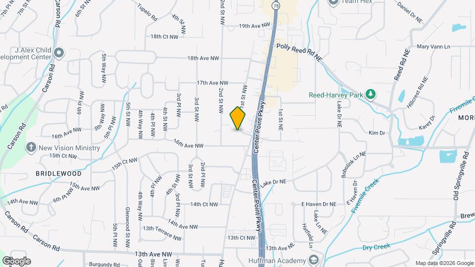 1602 1st St NW Map and Location Details