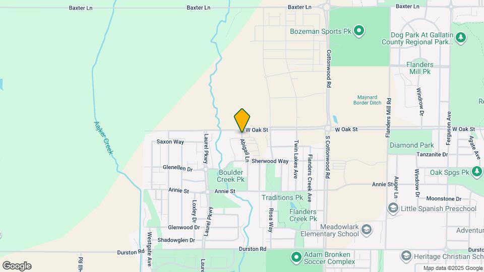 1200 Abigail Ln Map and Location Details