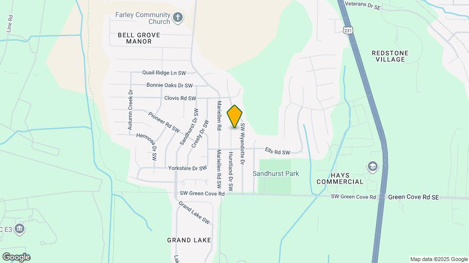 13923 Hurstland Dr SW Map and Location Details