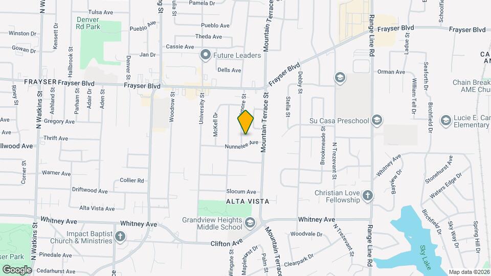 3230 Ardmore St Mapa y Detalles de la Ubicación