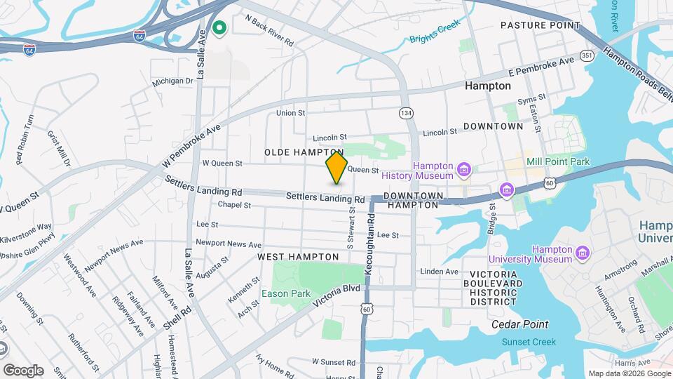 227 Settlers Landing Rd Map and Location Details