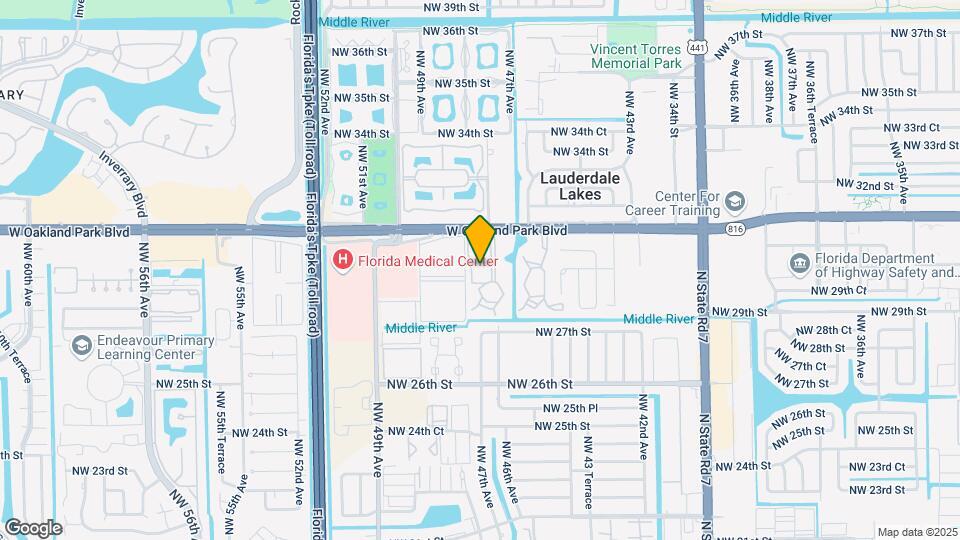 2901 NW 47th Terrace Map and Location Details