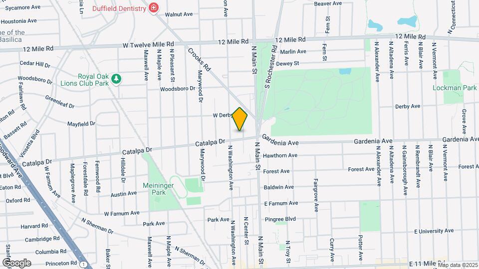206 Catalpa Dr, Unit 206 Map and Location Details