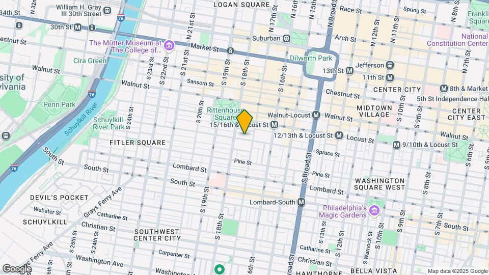 1719 Spruce St Mapa y Detalles de la Ubicación