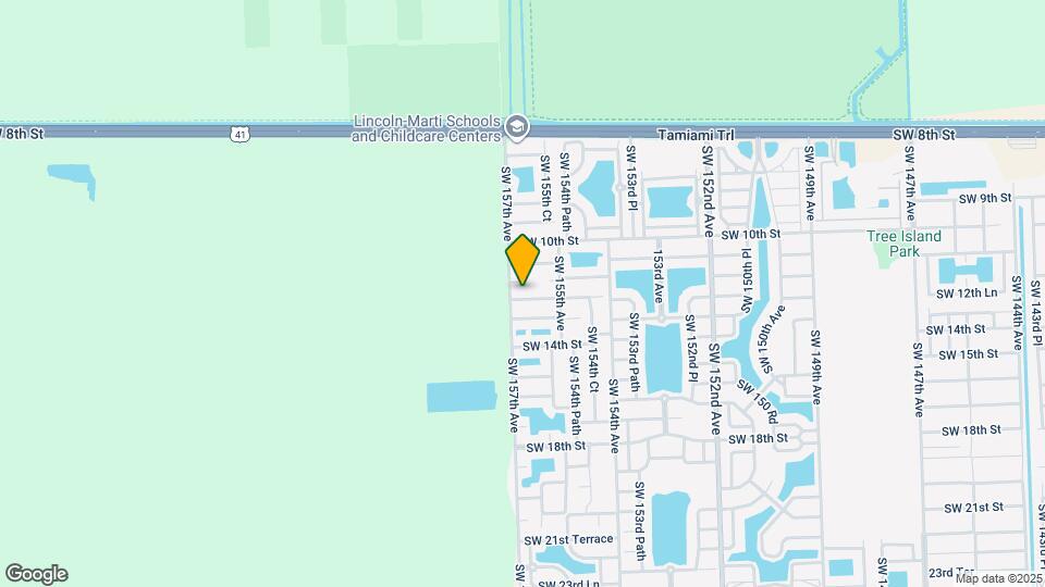 15635 SW 12th Terrace Map and Location Details