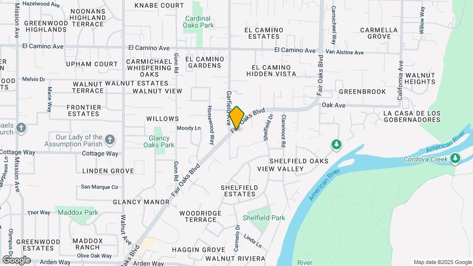5510-5510 Fair Oaks Blvd Map and Location Details