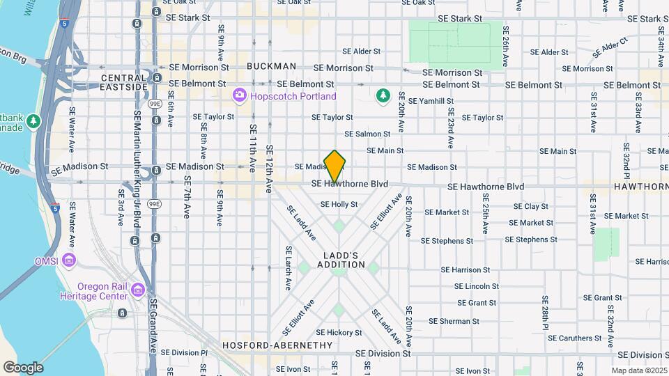 1544 SE Hawthorne Blvd Map and Location Details