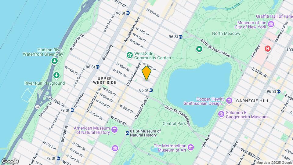 24 W 88th St Mapa y Detalles de la Ubicación