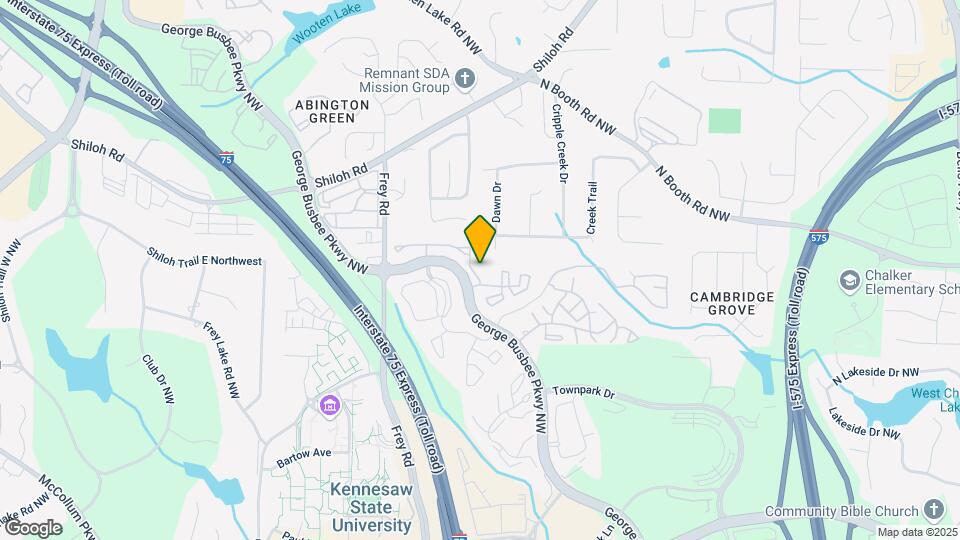 The Avenues of Kennesaw East & West Map and Location Details