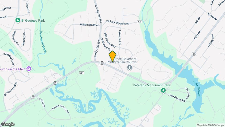 2806 Oak Hill Dr Map and Location Details