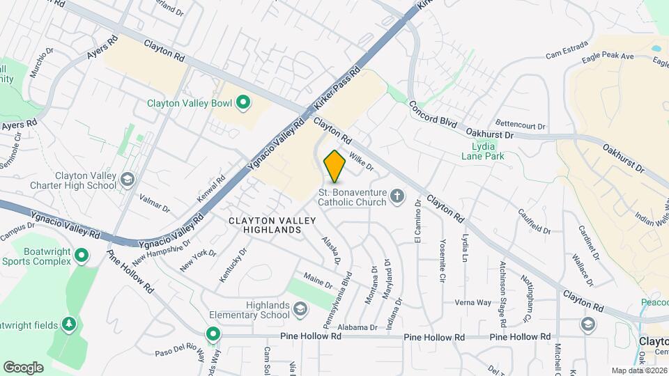 5505 Arizona Dr Map and Location Details