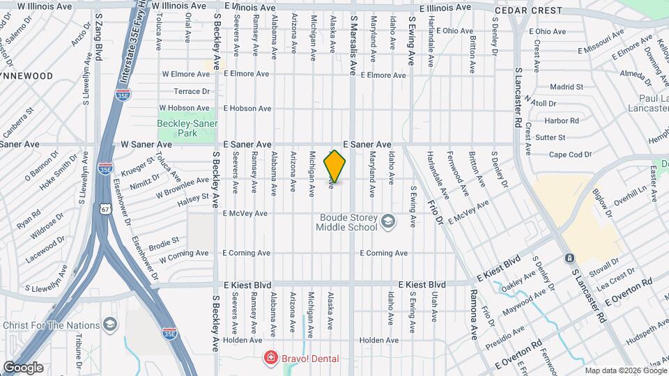 2914 Alaska Ave Map and Location Details