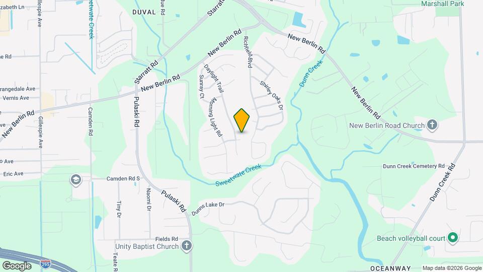 1215 Dawn Light Rd Map and Location Details