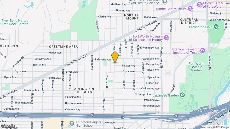 4036 Dexter Ave Map and Location Details