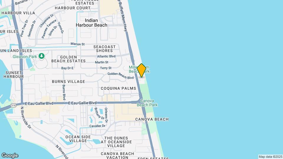 2225 Florida A1A, Unit 405 Map and Location Details