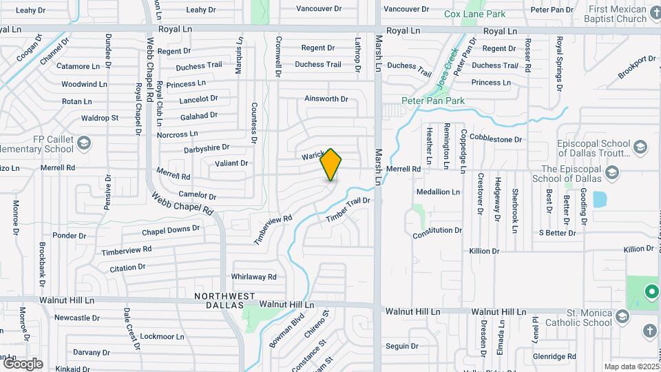 3641 Timberview Rd Map and Location Details