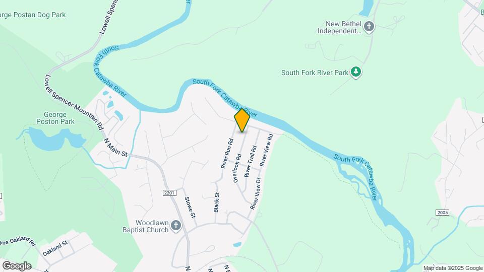 721 Overlook Rd Mapa y Detalles de la Ubicación
