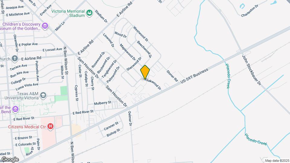 105 Maplewood Dr Mapa y Detalles de la Ubicación