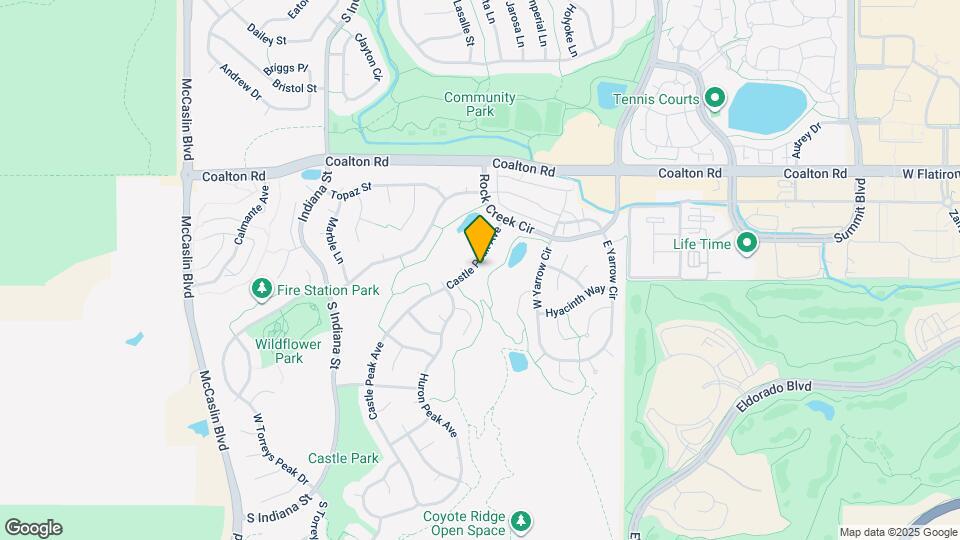 2976 Castle Peak Ave Map and Location Details
