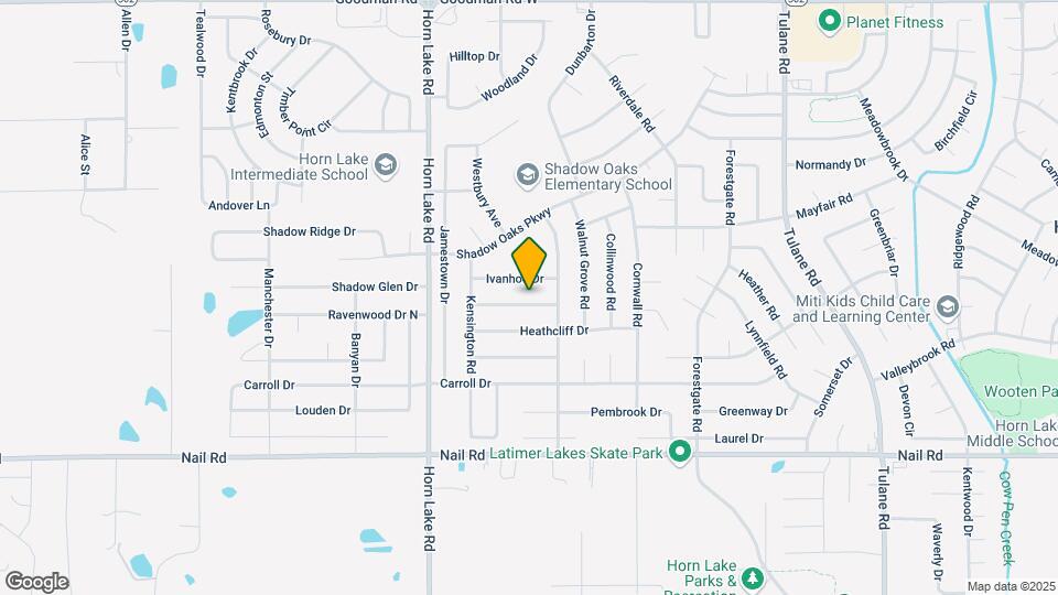 3750 Warrington Dr Map and Location Details