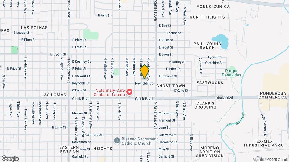 2604 Reynolds St Map and Location Details