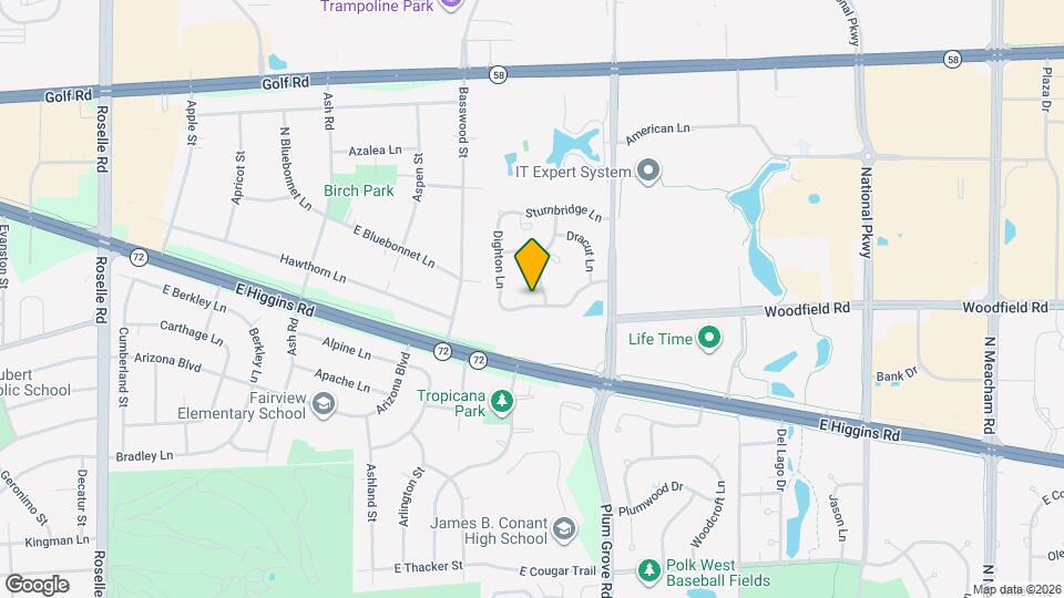 642 Whalom Ln Map and Location Details