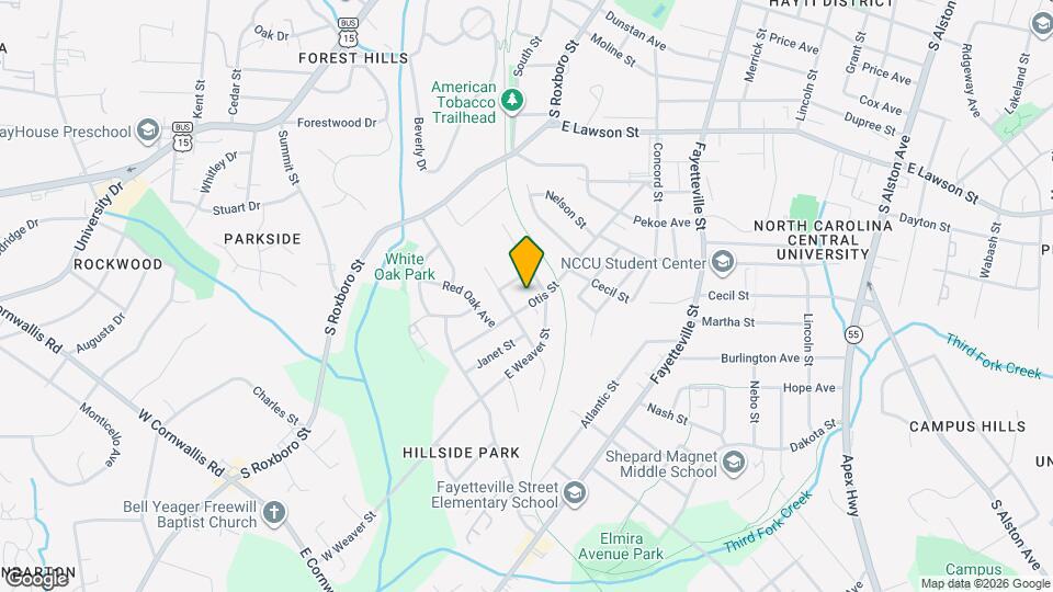 2408 Otis St Map and Location Details