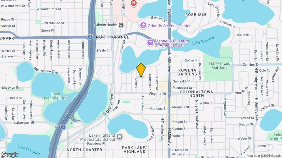 1616 Ferris Ave Map and Location Details