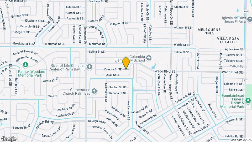 1044 Zamora St SE Map and Location Details
