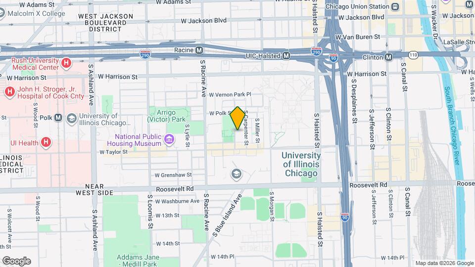 905 S Aberdeen St Map and Location Details