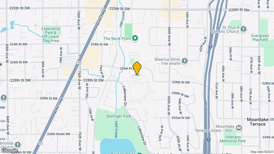 22703 Lakeview Dr Map and Location Details