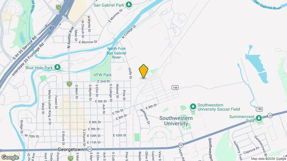 1107 E 3rd St Map and Location Details