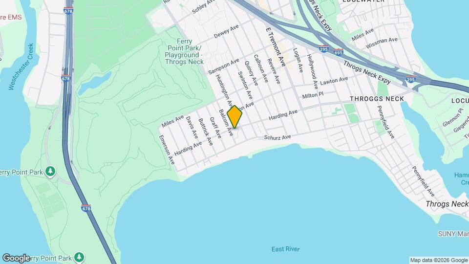 210 Balcom Ave, Unit 2nd floor Map and Location Details