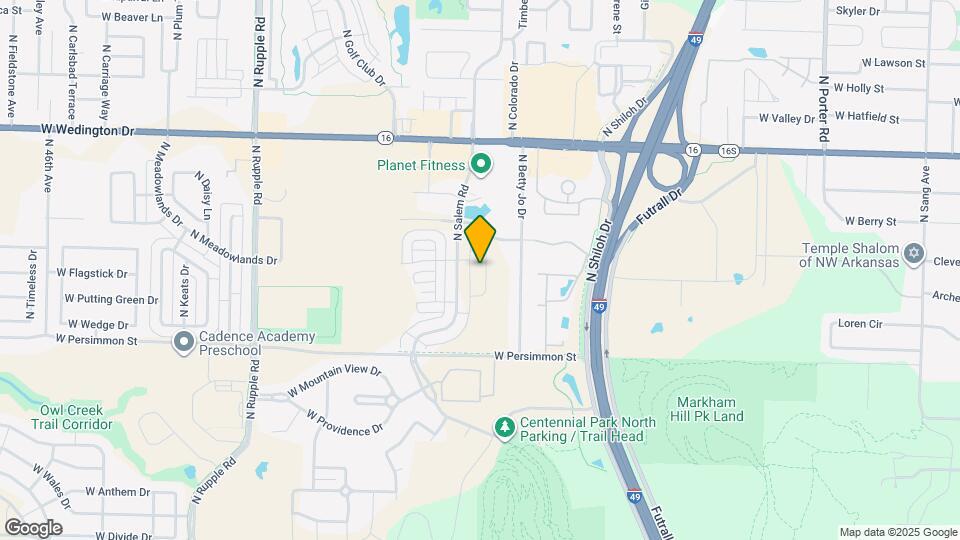 711 N Honey Locust Bnd Map and Location Details