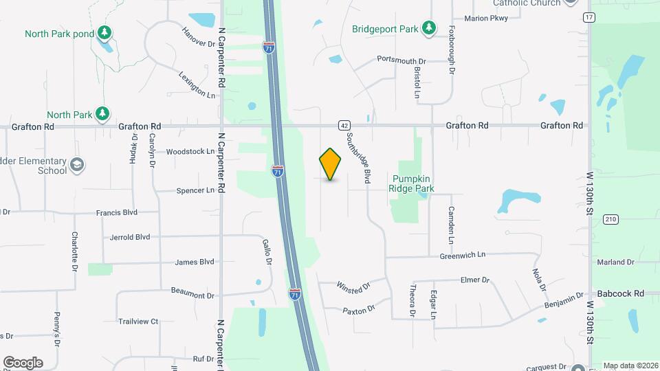 649 Maplewood Ave Map and Location Details