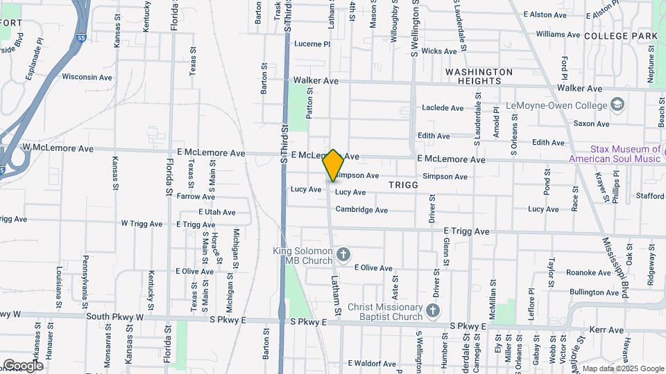 300 Lucy Ave Mapa y Detalles de la Ubicación