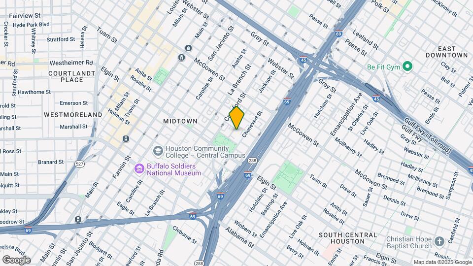 2913 Jackson St Map and Location Details