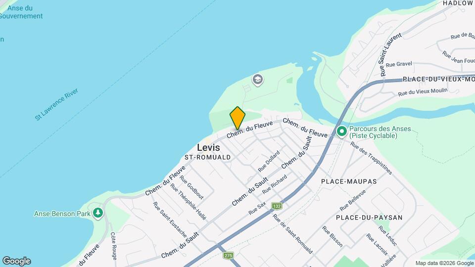 2268 Du Fleuve Ch Map and Location Details